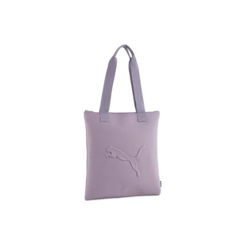 PUMA Polyester Tote Bag Shopping Bag Handbag Shoulder Bag Unisex Light Purple