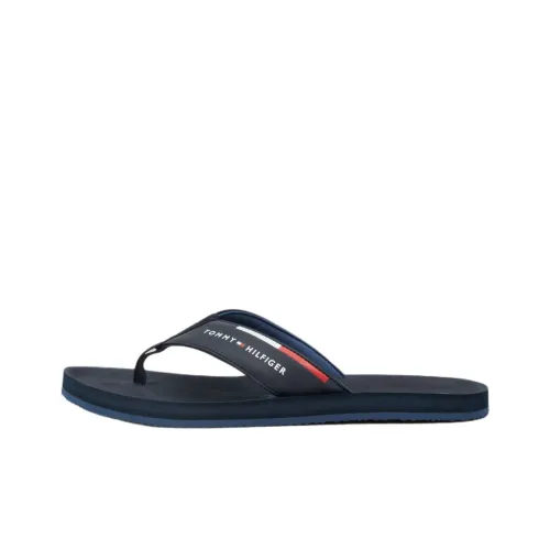 Tommy Hilfiger EVA Abrasion Resistant Flip Flops Men's Blue