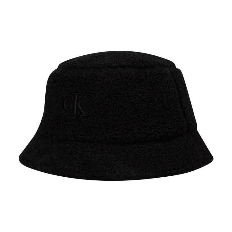 CALVIN KLEIN Polyester Bucket Hats Unisex Space Black-1