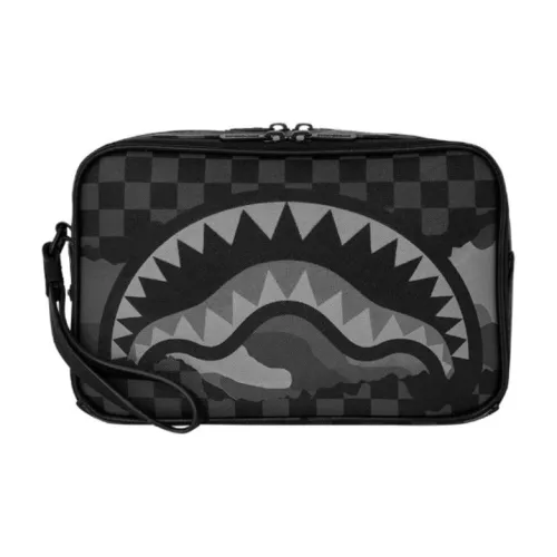 SPRAYGROUND Toiletry Bag Black Gray