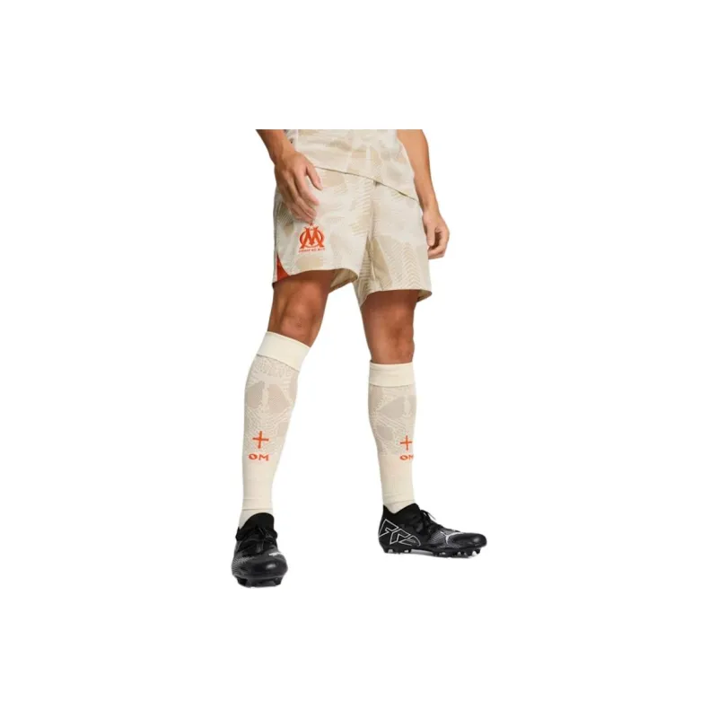PUMA Olympique De Marseille Soccer Bottoms Men's Umber-2