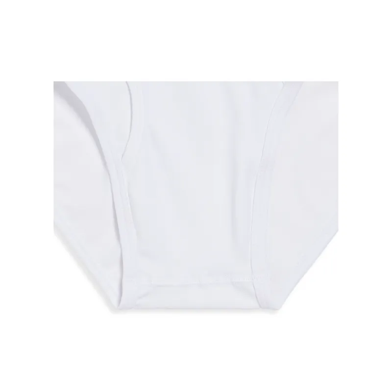 Balenciaga Racer Logo Waistband Briefs 'White'-5