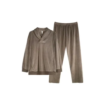 Xuan Liang Pajama Set Men's Stone Gray