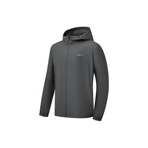 Erke Jackets Unisex Dark Gray