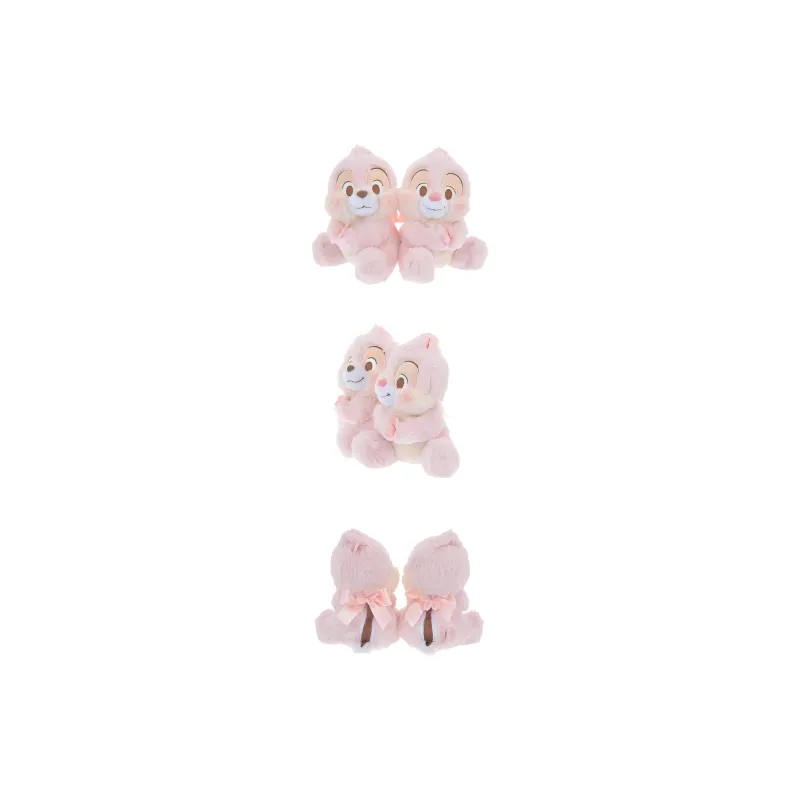 Disney Figure Print 2023 Cherry Blossom Collection Chip 'N Dale Dolls Plush Doll 17cm Height-2