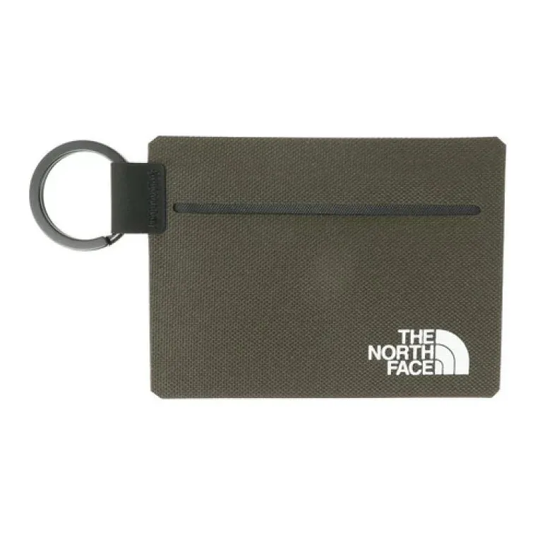 THE NORTH FACE Polyester Card Holder Regular Unisex Army Green-3