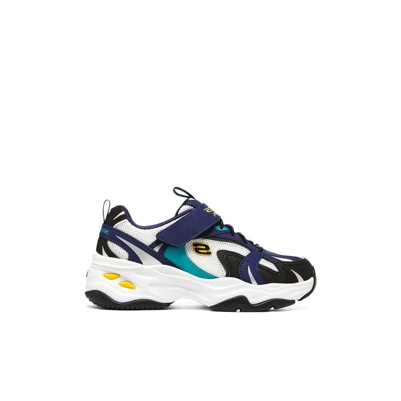 Skechers Slip Resistant Anti Kick Kids Lifestyle Shoes Blue White Black Kids'-1