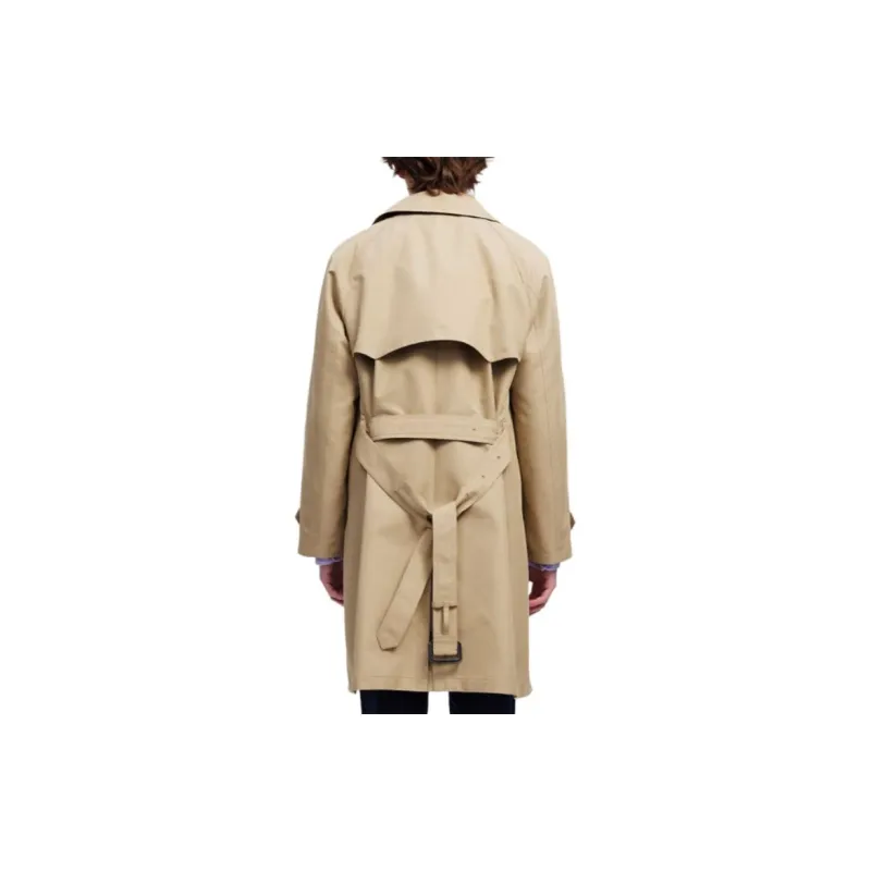 HAZZYS Trench Coats Men Beige-1