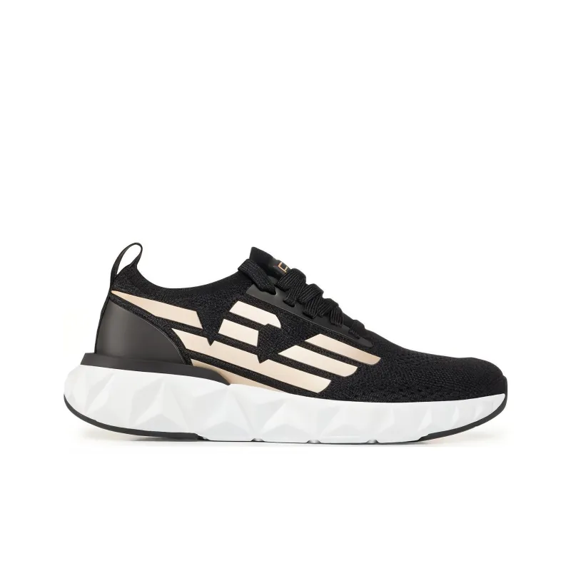 EMPORIO ARMANI Low Top Casual Shoes Women's Black-1