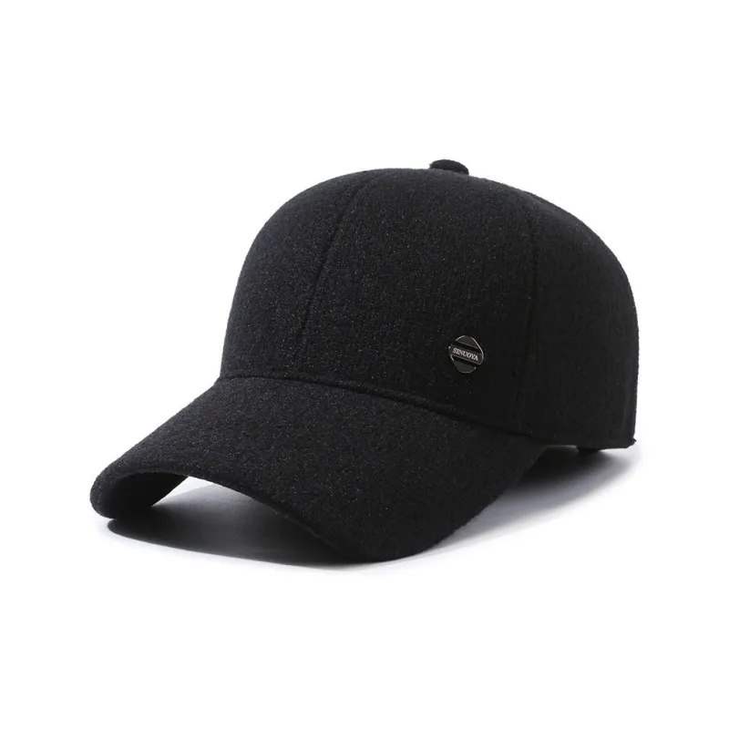 BOOLFEN Woolen Baseball Caps Unisex-5