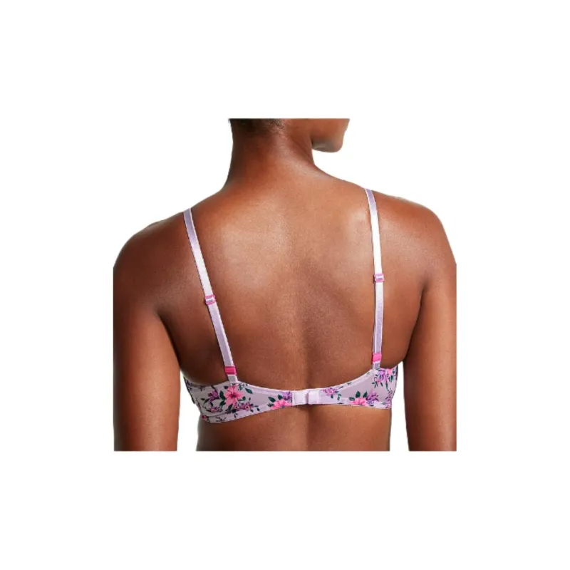 Victoria's Secret PINK Sexy Tee Push-Up Wireless Smooth Bra/L L L Bra Women's Lilac-1