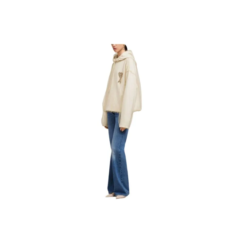 AMIPARIS Ami De Coeur Tulle Hoodie-4
