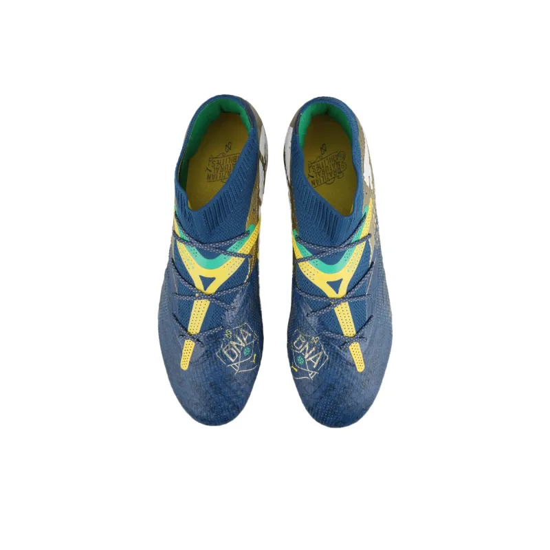 PUMA FUTURE 7 ULTIMATE Durable Breathable Soccer Shoes Men's Dark Gold-3
