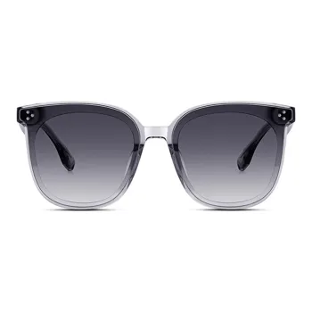 SEROVA Plate Alloy Frame Square Sunglasses Unisex