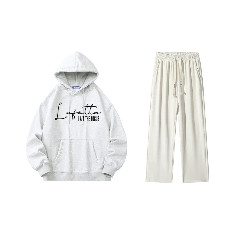 Lafetto Sweatshirt Sets Unisex-22