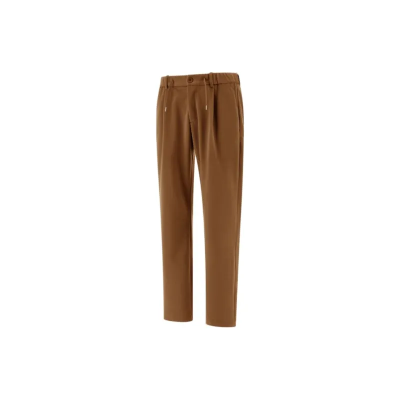 HERNO Drawstring Pleated Trousers-2