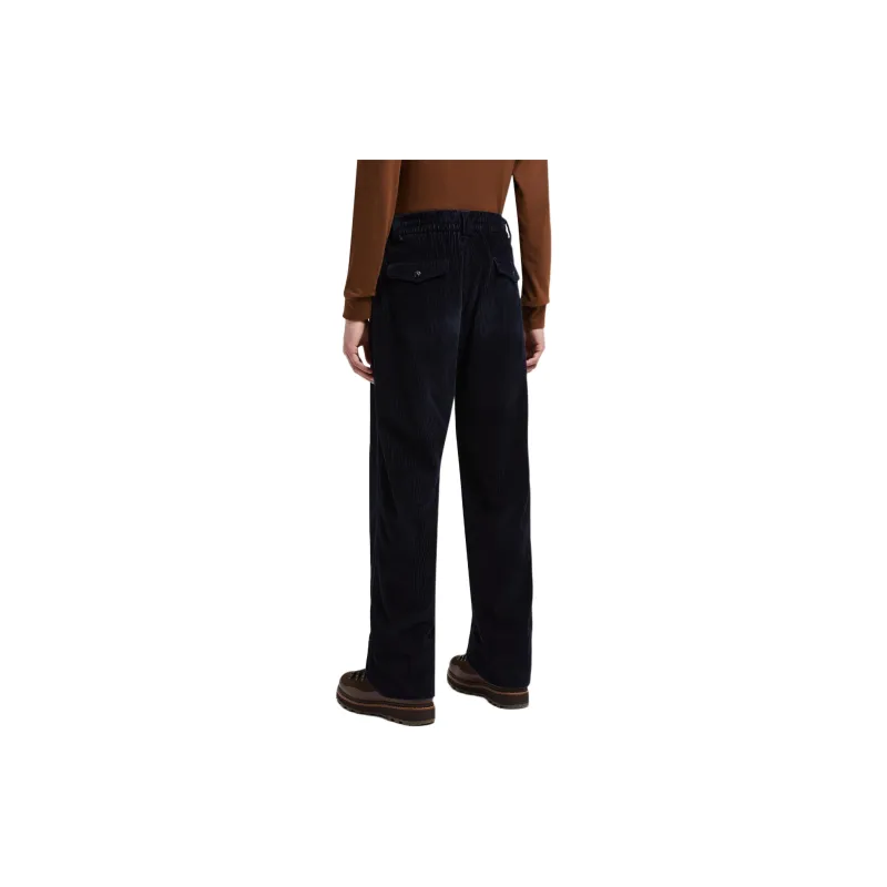Moncler Drawstring Corduroy Straight Leg Trousers-1
