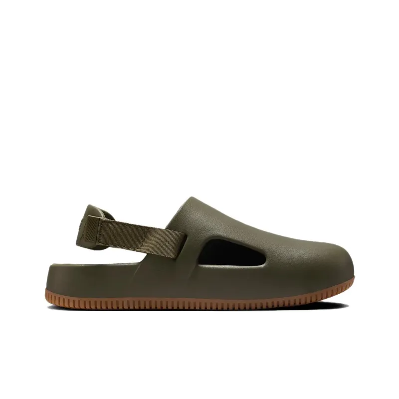 Nike Calm Mule Medium Olive Gum-1