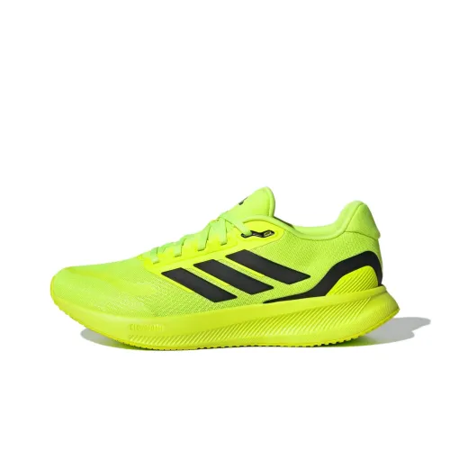 Adidas Runfalcon 5.0 Running Shoes Unisex Low-Top Clear Lemon / Core Black