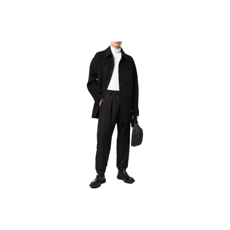 Moncler Grenoble Straight-leg Wool Trousers-1