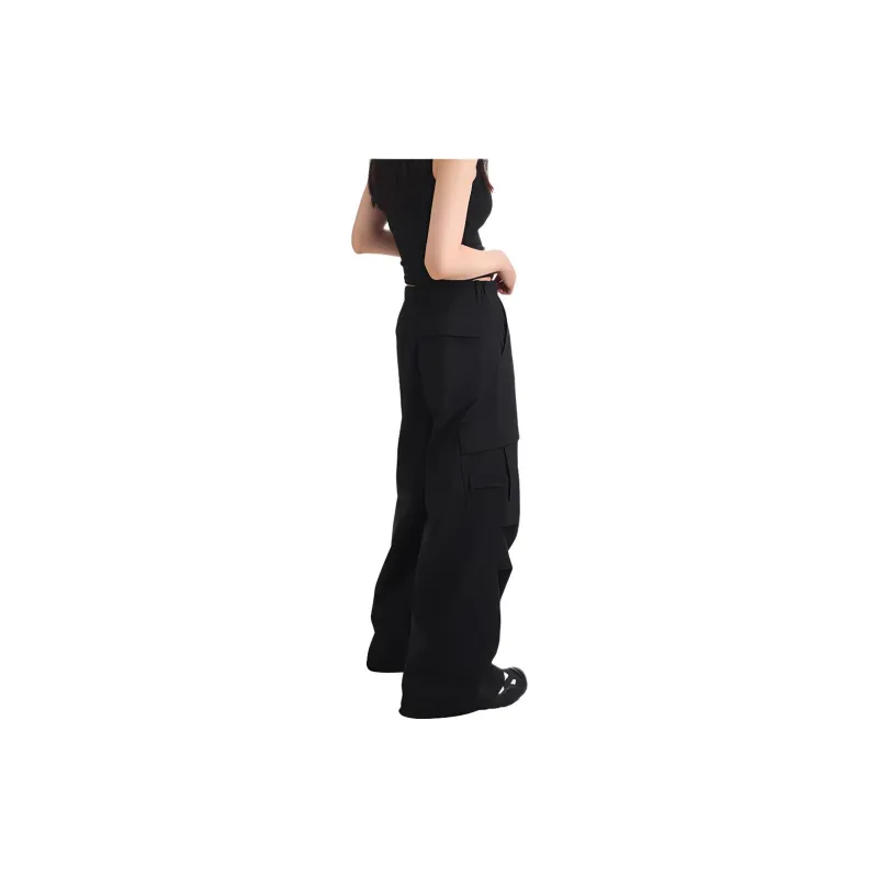 DESSUU Straight Fit Cargo Pants Women's-5