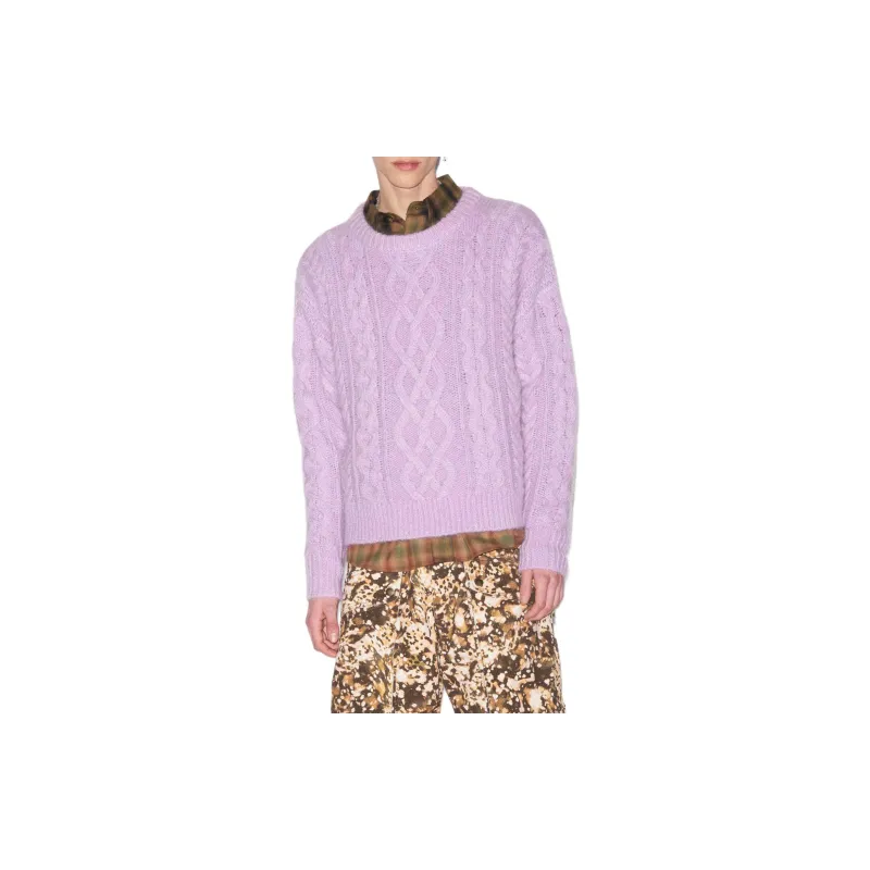 ISABEL MARANT Cable knit Wool mohair Blend Jumper-2