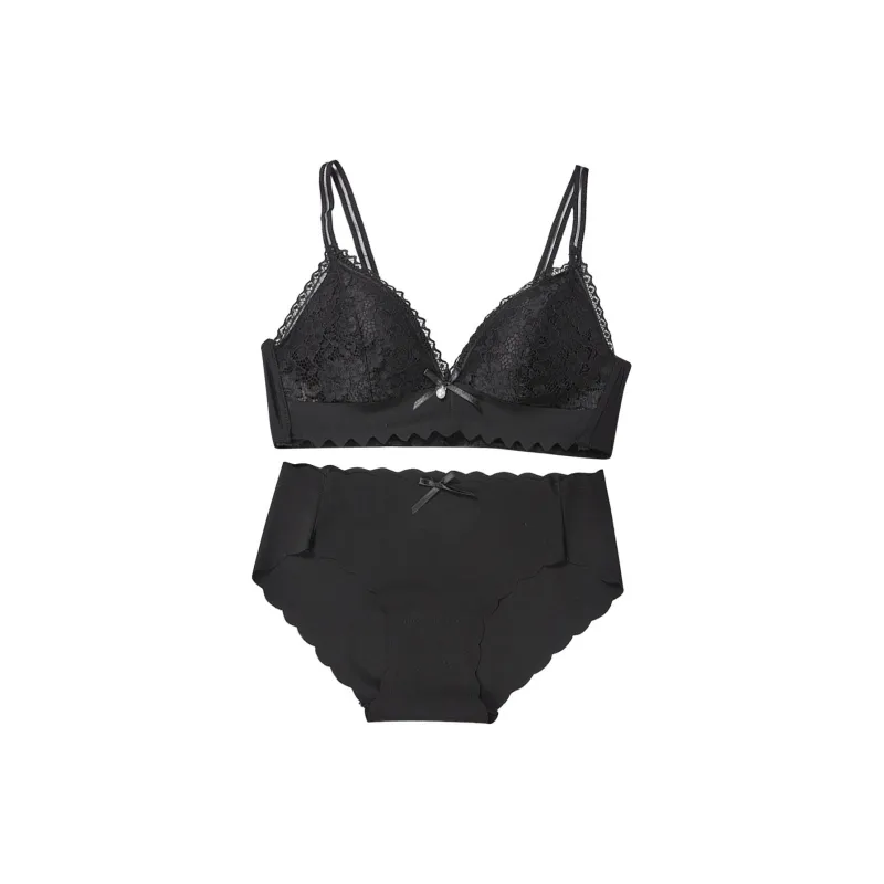 Flowers In Water Underwear Set Women's-1