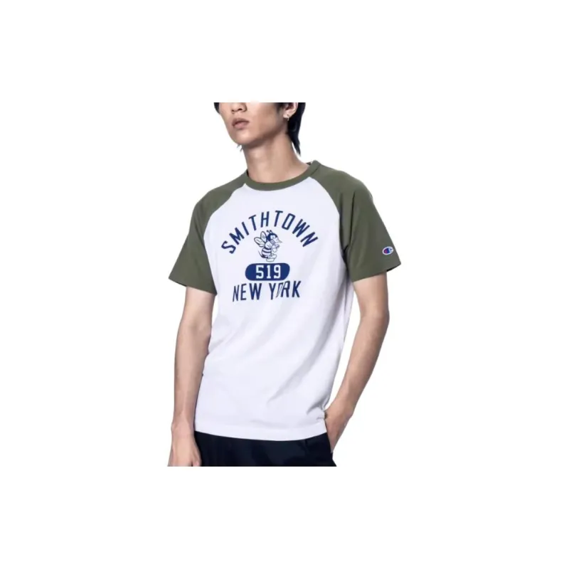 Champion T-Shirt Japan Version Unisex Olive Green-2