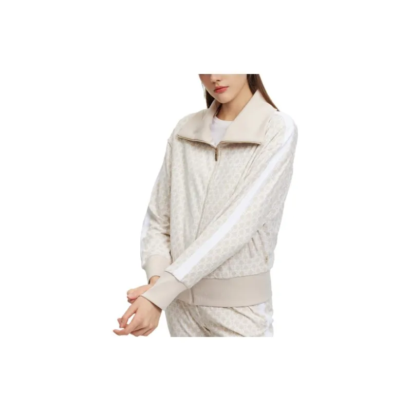 KSWISS Jackets & Coats Women's White Base With Khaki-1