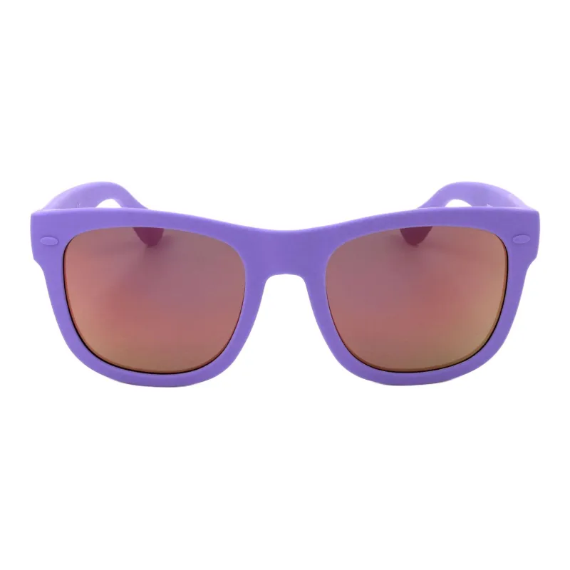 Havaianas Resin Irregular Shape Sunglasses Unisex Purple-1