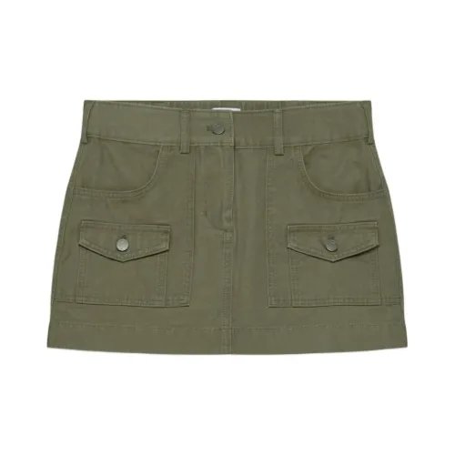 ARITZIA Cargo Short Skirts Women's Army Green/Army Green