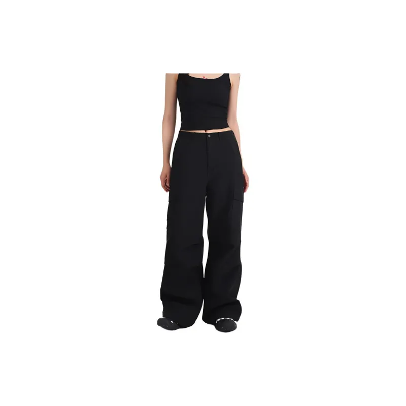 DESSUU Straight Fit Cargo Pants Women's-2