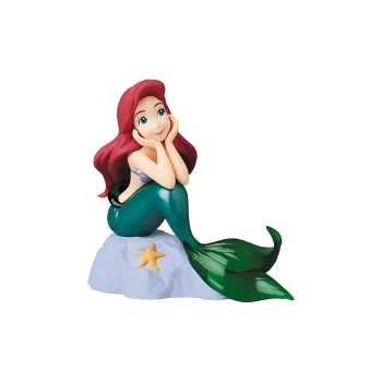 Medicom Toy Ariel UDF Rock With Little Mermaid Scale Figures