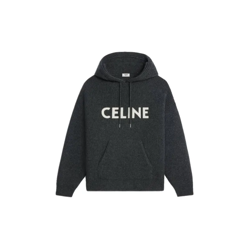 CELINE Sweater In Ribbed Wool-6