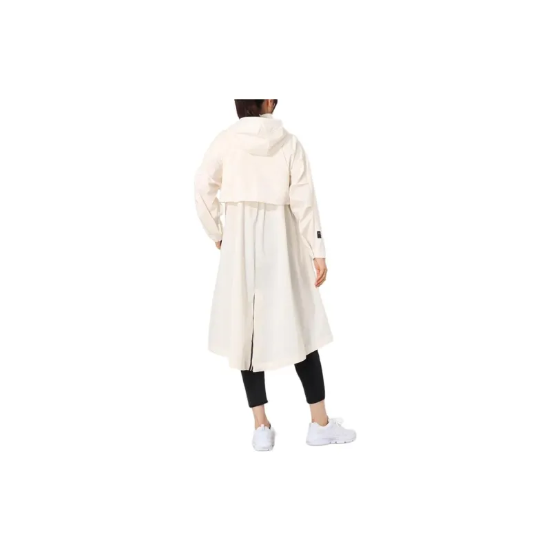 Adidas Hassui Jackets Coats Women's Beige-2