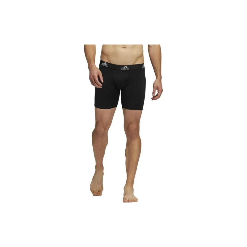 Adidas Free Shipping With AdiClub Performance Boxer Briefs 3 Pairs-1