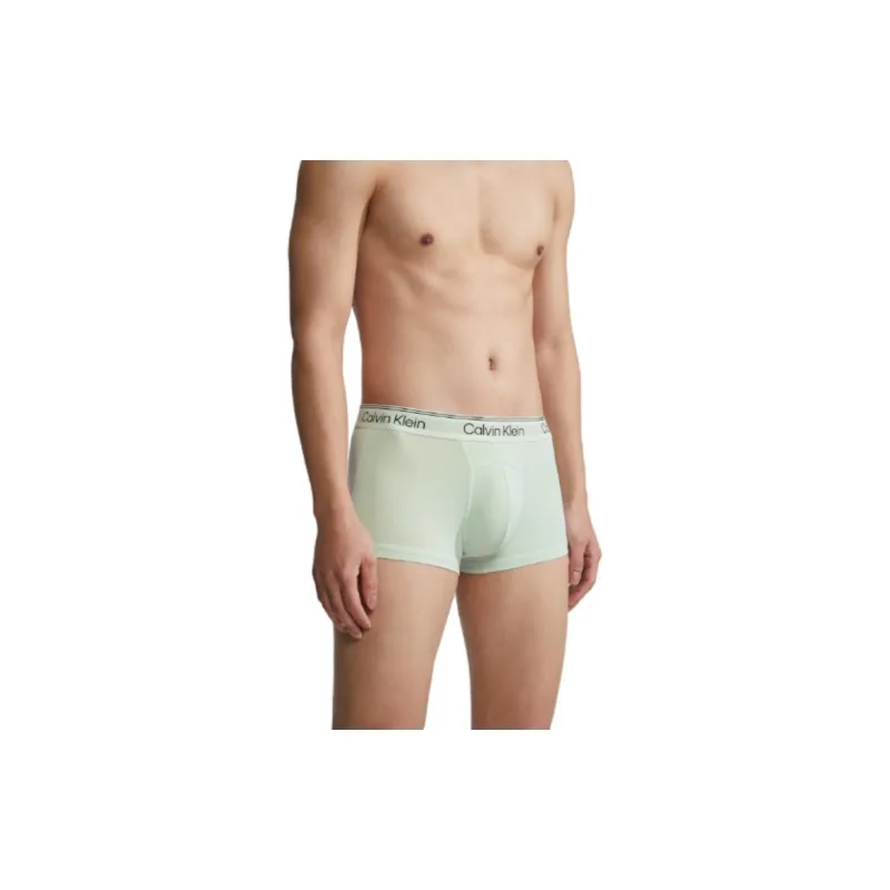CALVIN KLEIN Moving The Gravitational Band Underpants Men's 1 Pack Light Emerald Green-1