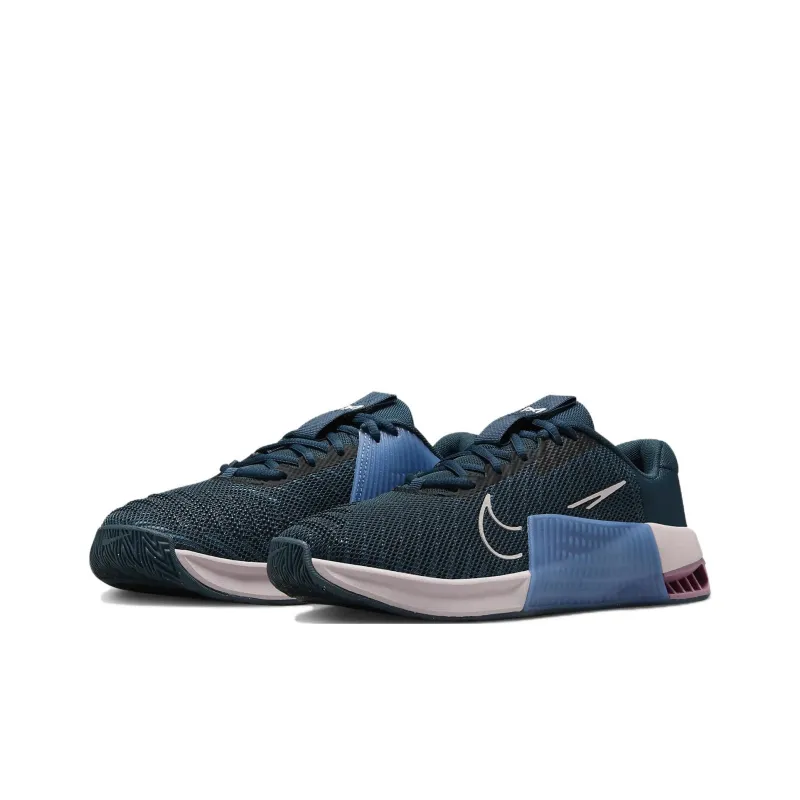 Nike Metcon 9 Anti Slip Wear Resistant Low Top Training Shoes Women's Blue-2