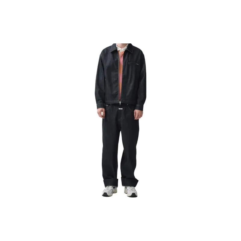 Marithe Francois Girbaud FW24 Jeans Men's Dark Blue-3