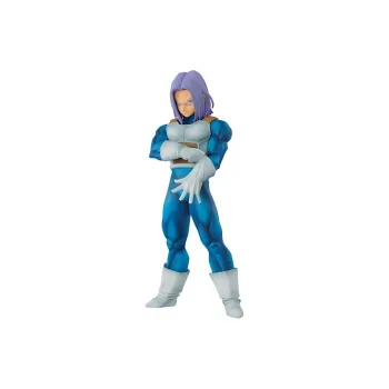 BANPRESTO Trunks Glass Factory Ros Dragon Ball Z Warrior's Awakening Super Saiyan Long Hair Bonus Gift Scale Figures