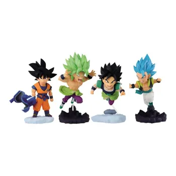 BANPRESTO Dragon Ball Super World Collectable Diorama Volume 4 D Super Saiyan Blue Gogeta Figure Blue