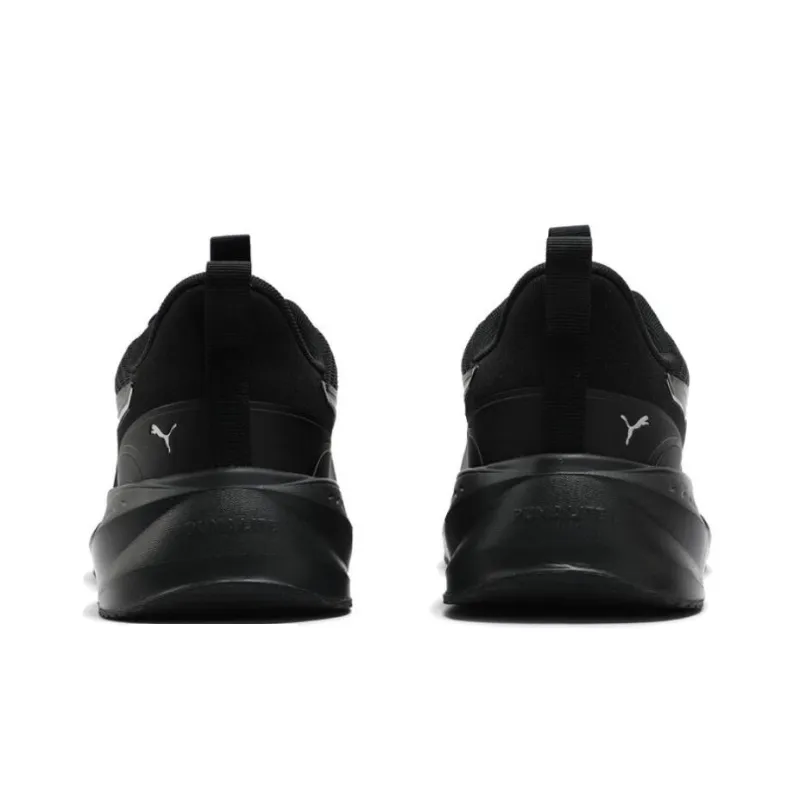 PUMA Flyer Lite Anti Slip Wear Resistant Low Top Running Shoes Men's Black-3