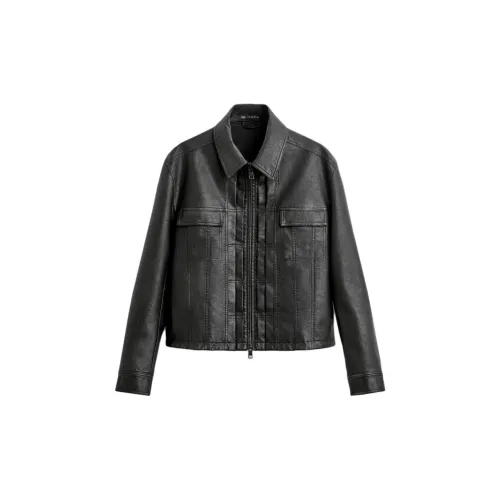 ZARA Jackets Men Black