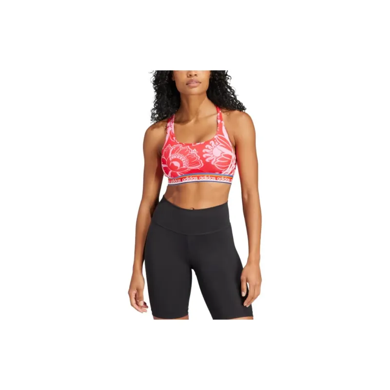 Adidas Free Shipping With AdiClub Adidas X Farm Rio Medium Support Bra-3