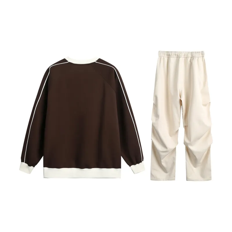 MEIPIN TANG Sweatshirt Set Unisex-55