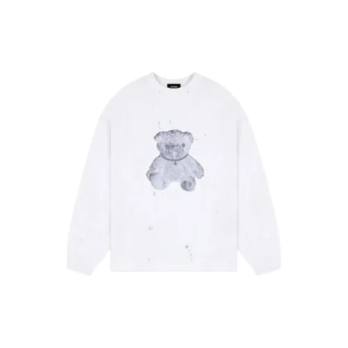 WE11DONE Sweatshirts Unisex White