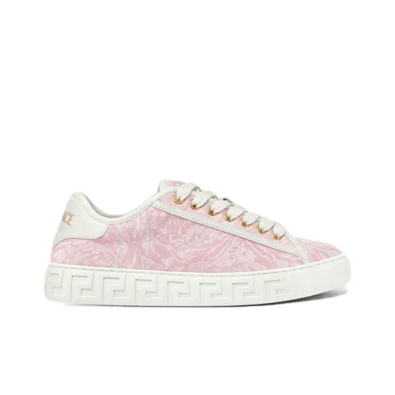 VERSACE Barocco Greca Jacquard Sneakers-1