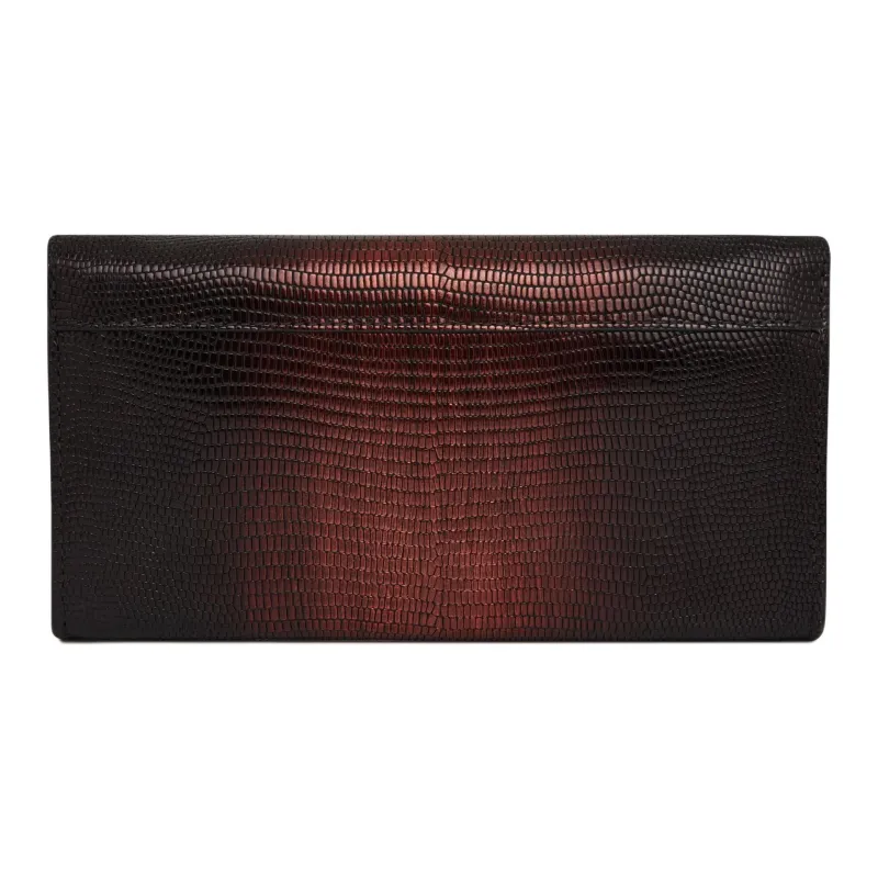 Strathberry Smooth Calf Leather Shoulder Bag Crossbody Bag Wallet Women's Red & Black-2