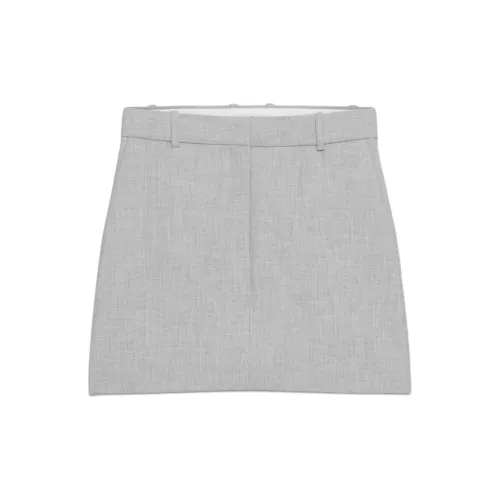 ARITZIA Casual Short Skirts Women's Heather Chrome Gray