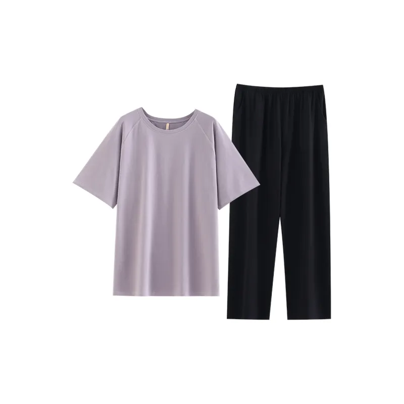 JIALEFEN Men Pajama Sets-3